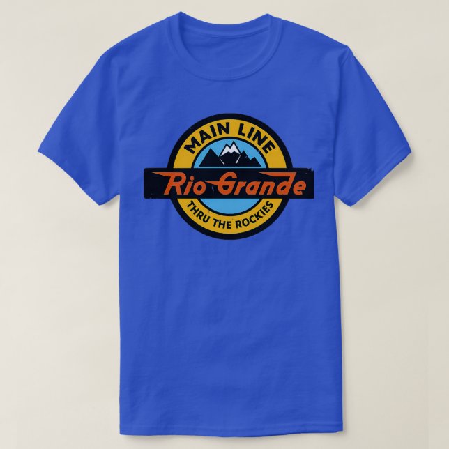 Camiseta Ferrocarril occidental de Denver y Río Grande, TSh (Diseño del anverso)