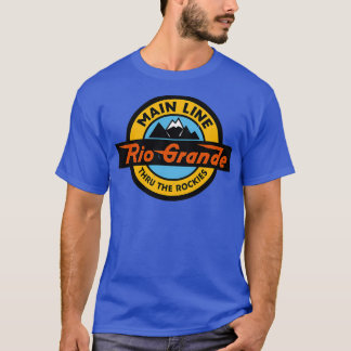 Camiseta Ferrocarril occidental de Denver y Río Grande, TSh