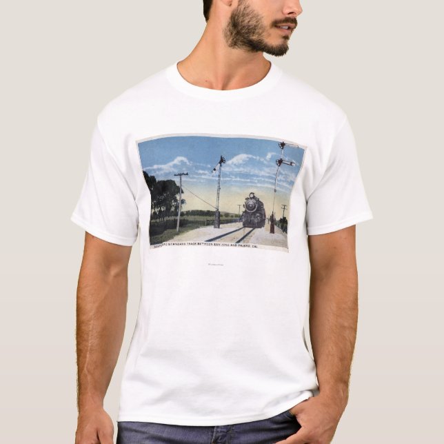 Camiseta Ferrocarril pacífico meridional a Pajaro (Anverso)