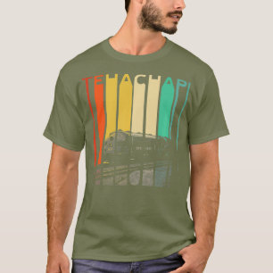 Camiseta Ferrocarril Retro de la Montaña Tehachapi Californ
