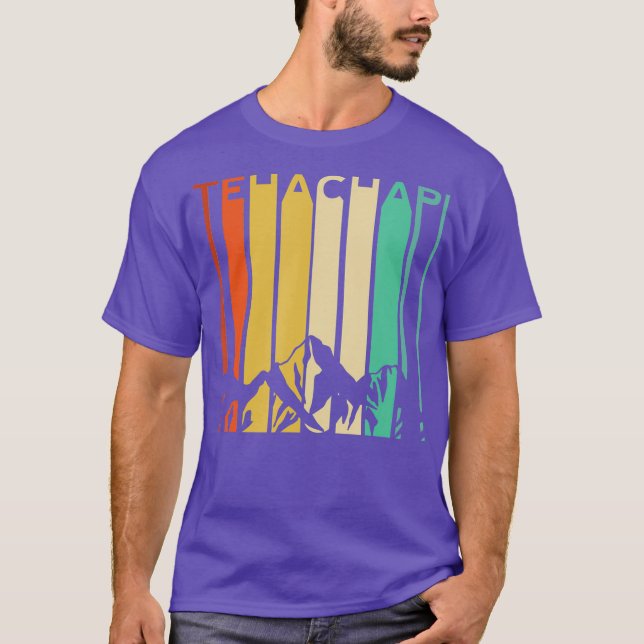 Camiseta Ferrocarril Retro de las Montañas Tehachapi Califo (Anverso)