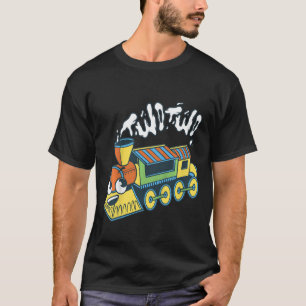 Camiseta Ferrocarril Retro para Niños Dos Día Dos