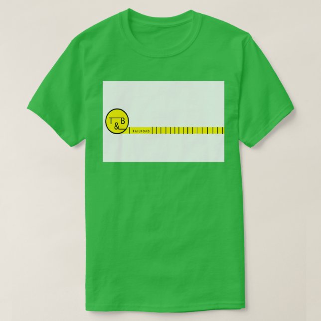 Camiseta Ferrocarril T amp B (Diseño del anverso)