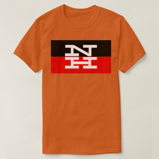 Camiseta Ferrocarril Vintage de New Haven (Diseño del anverso)