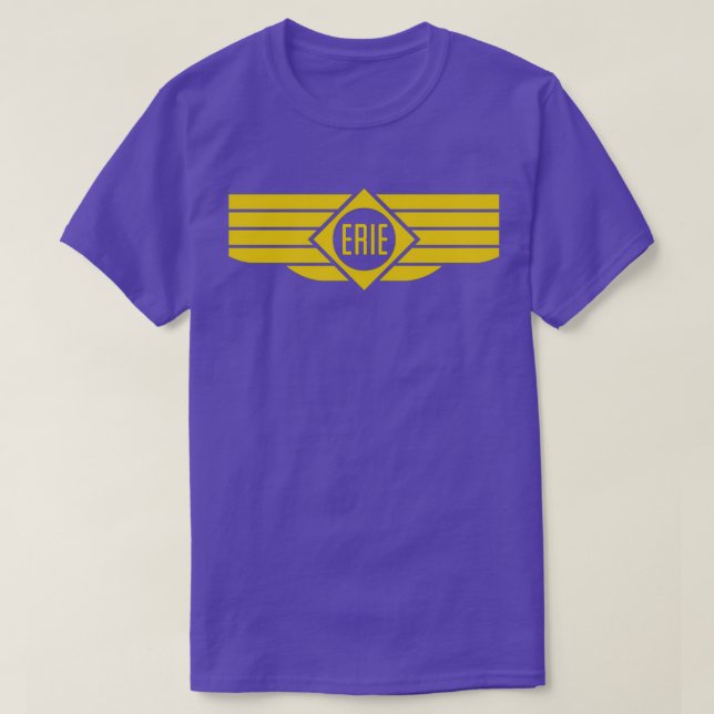 Camiseta Ferrocarril Vintage Erie 4 (Diseño del anverso)