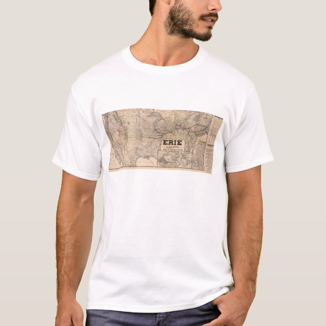 Camiseta Ferrocarril y conexiones de Erie (Anverso)