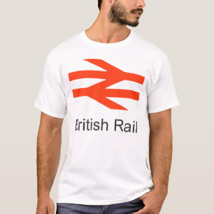 Camiseta Ferrocarriles Británicos Tren de los años 1970 Sen