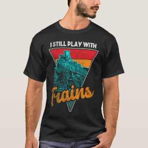 Camiseta Ferrocarriles Tren Modelo Ventilador Ferroviario A