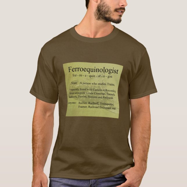 Camiseta Ferroequinologist (Anverso)