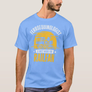 Camiseta Ferroequinólogo Ferrocarril Locomotora Hob