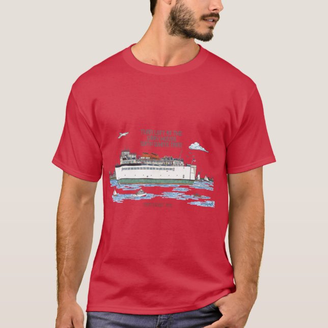 Camiseta Ferry de Nantucket (Anverso)