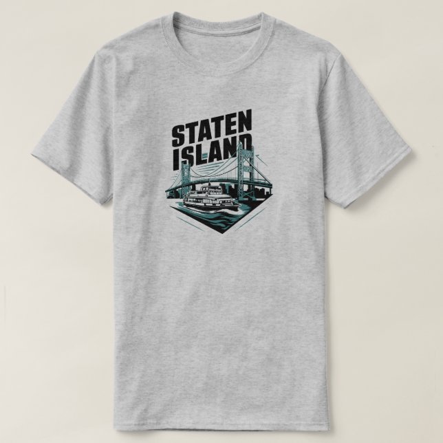 Camiseta Ferry de Staten Island New York (Diseño del anverso)