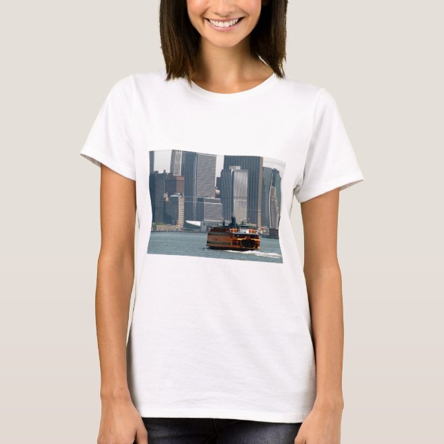 Camiseta Ferry de Staten Island rumbo a Manhatten (Anverso)