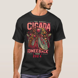 Camiseta Fes del Concierto Cicada Cicada Reunion US Tour 20
