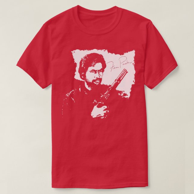 Camiseta Fess Parker como Davy Crockett o Daniel Boone (Diseño del anverso)