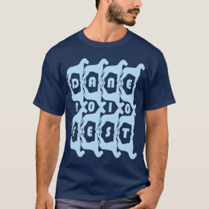 Camiseta Fest del danés azul claro