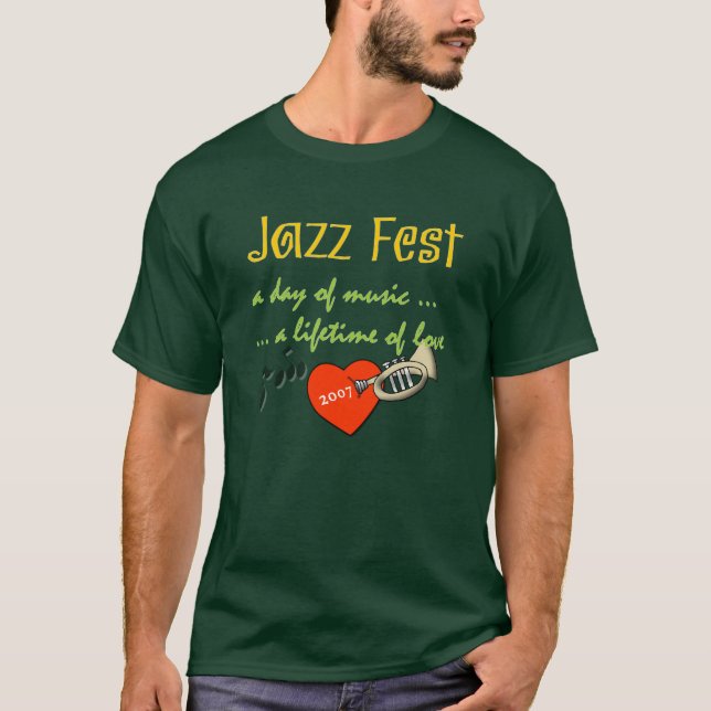 Camiseta Fest del jazz (Anverso)