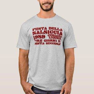 Camiseta Fest T de la salchicha de Ceriana