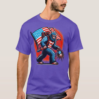Camiseta Festejan con fuerza la fiesta de la puesta de sol