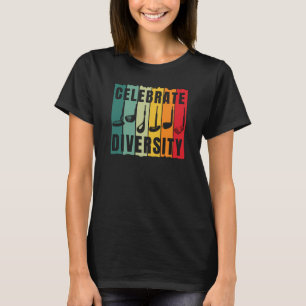 Camiseta Festejar al jugador de golf Diversity Golf Golf Go