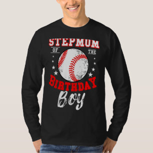 Camiseta Festín De La Celebración Del Bday De Béisbol De Na