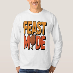 Camiseta Festín en modo de fiesta Día de Acción de Gracias 