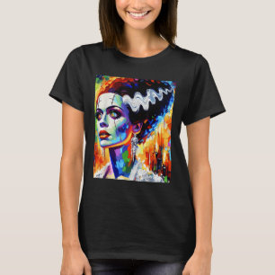Camiseta Festín Frankenstein Y Festividad De Halloween