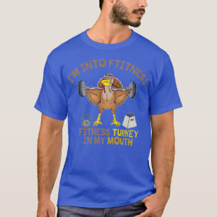 Camiseta Festín Gimnasio Fitness Acción de Gracias Turquía