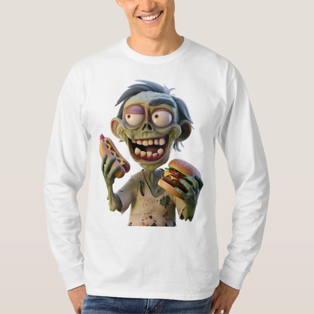 Camiseta Festín Zombie (Anverso)