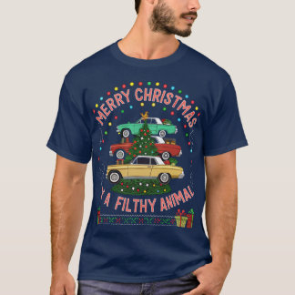 Camiseta festiva navideña de navidades