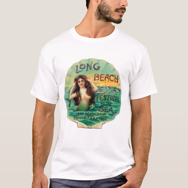 Camiseta Festival 1908 de Long Beach del mar (Anverso)
