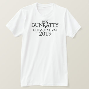 Camiseta Festival 2019 del ajedrez de Bunratty