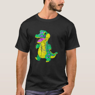 Camiseta Festival 2023 Madri Gras Alligator Masquerade Para