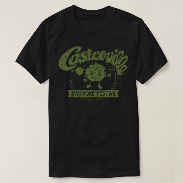 Camiseta Festival Artichoke Castroville Artichoke 1959 (Diseño del anverso)