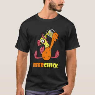 Camiseta Festival Beerchick Chicken Alcohol Beer Booze