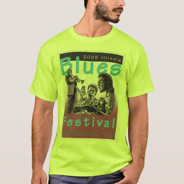 Camiseta Festival Blues (Anverso)