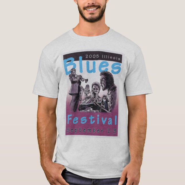 Camiseta Festival Blues (Anverso)