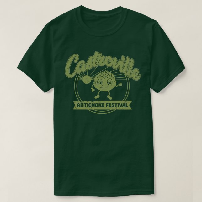Camiseta Festival Castroville Artichoke 1959 TShirt (Diseño del anverso)