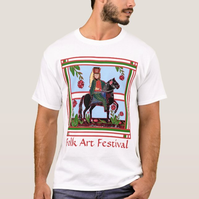 Camiseta Festival de arte popular - soldado de juguete (Anverso)