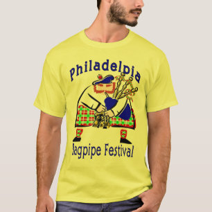 Camiseta Festival de Bagpia de Filadelfia