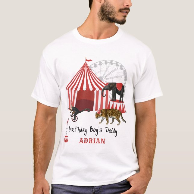 Camiseta Festival de Carnaval Gran tema de cumpleaños (Anverso)