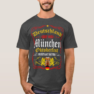 Camiseta Festival de Cervezas Alemanas de Oktoberfest 2021