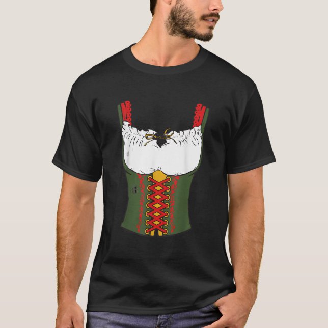 Camiseta Festival de Cervezas de Teatro Dirndl Oktoberfest  (Anverso)