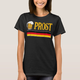 Camiseta Festival de Cervezas Prost Oktoberfest Funny