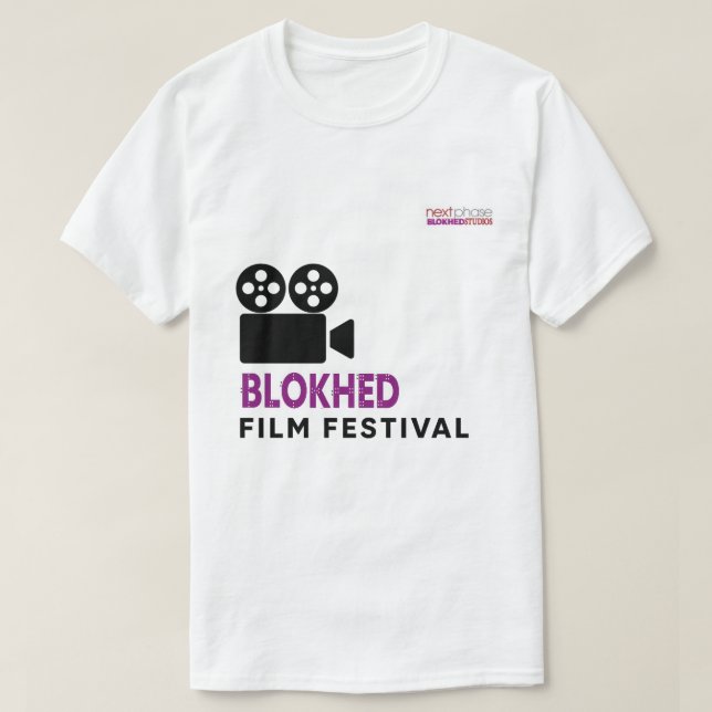 Camiseta Festival de Cine Blokhed (Diseño del anverso)