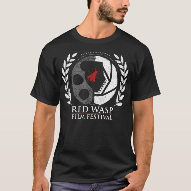 Camiseta Festival de Cine RED WASP - Internacional (Anverso)