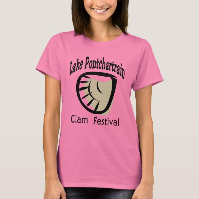Camiseta Festival de Clam Lake Pontchartrain (Anverso)