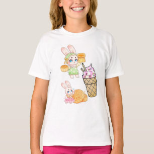 Camiseta Festival de Conjuntos de Mediados de Otoño con tor