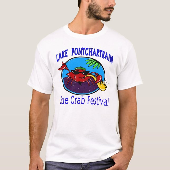Camiseta Festival de Crab Azul (Anverso)