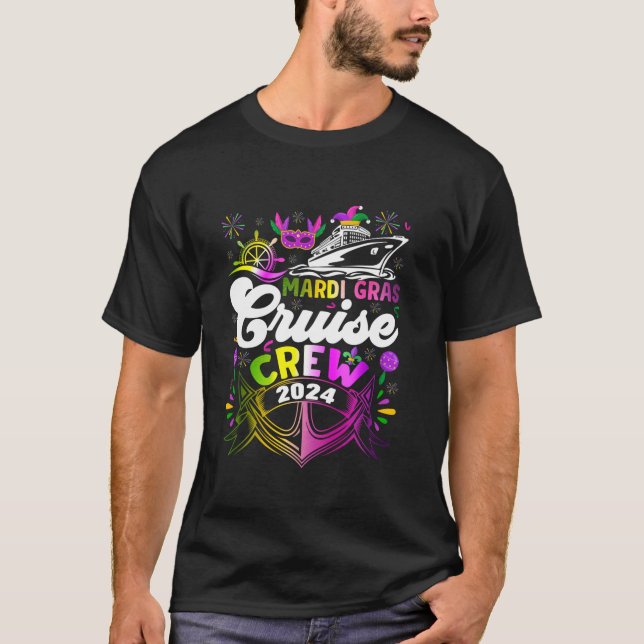 Camiseta Festival de Crucero Mardi Gras 2024 (Anverso)